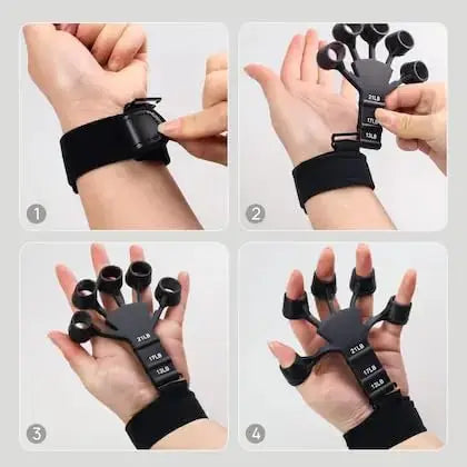 Five-Finger Exerciser  for Grip Strengthening