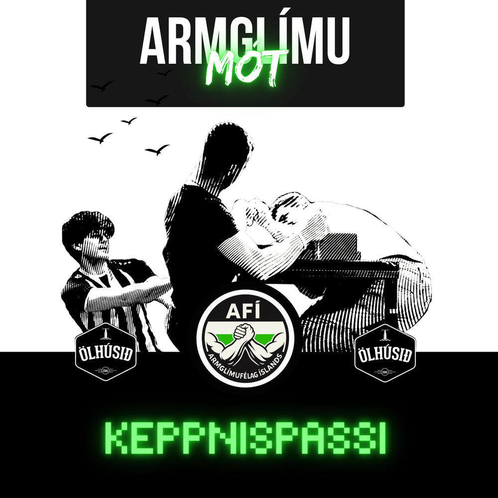 Keppnispassi - Opið Armglímumót AFÍ (AFÍ Open) - 6. Júní.